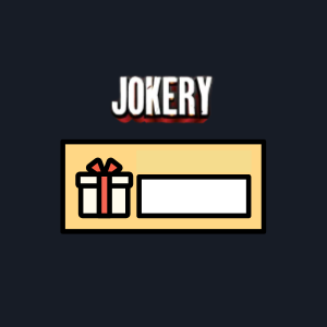 Ein Geschenkbox-Symbol unter dem Jokery Casino-Logo